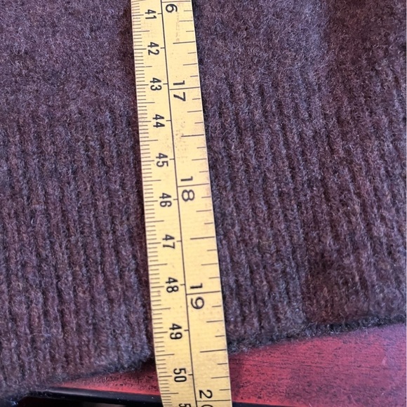 Polo by Ralph Lauren Vtg 100% lambs wool Sz XL brown pullover sweater Y2K - Picture 8 of 8